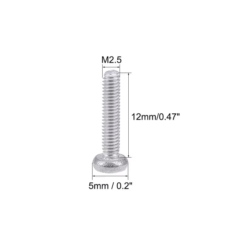 M2.5 12mm bolt