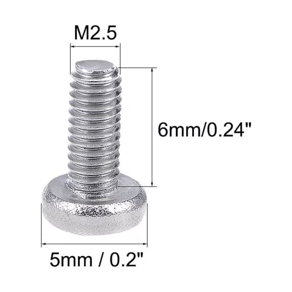 M2.5 6mm bolt