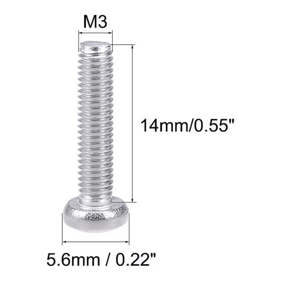 M3 14mm bolt 